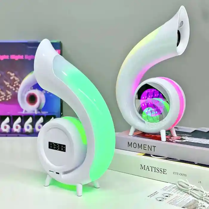 XM-G69 Design Functional Speakers Wireless Bluetooth Alarm Clock...